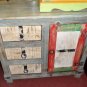 Wooden chest 3 drawer 1 door hand Carved made in India