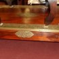 made in India Wooden rectagular with gold emblems coffee table hand Carved