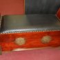 Wooden bench chest / trunk hand Carved made in India