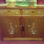 Chinese Honey solid Rosewood w/ mother of pearl Altar hand carved Cabinet Table