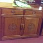 Chinese Honey solid Rosewood Altar hand carved Cabinet Table