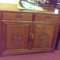 Chinese Honey solid Rosewood Altar hand carved Cabinet Table