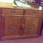 Chinese Honey solid Rosewood Altar hand carved Cabinet Table