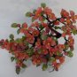 Jade Bonsai Tree with Pink Stone Flowers / Leaves & Base are Solid Jade