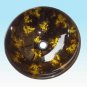 Round Vessel Sink 16" Diameter Midnight Storm