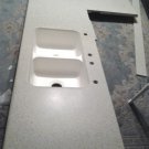 NEW "L" SHAPED CORIAN GRANITE-ESQUE KITCHEN COUNTER TOP SINK INCLUDED!!! 3 PCS