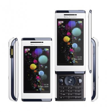 Sony Ericsson Aino U10i Cell Phone - White (Unlocked) 8.1MP GPS Mobile Phone