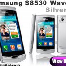 SAMSUNG S8530 Wave II 3G 5MP BADA GPS WIFI 3.7'' Super Clear LCD SMARTPHONE Silver