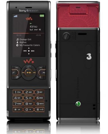 SONY ERICSSON W595 COSMOPOLITAN Black UNLOCKED GSM CELLULAR PHONE