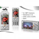 Sony Ericsson Walkman W995i silver(Unlocked) wifi GPS Cellular Phone 8.0MP