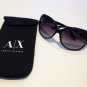 NWOT Ladies Armani Exchange Sunglasses AX247/s Black Free Shipping w/in USA