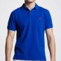 BNWT Men's POLO RALPH LAUREN Polo Shirt Blue size Medium Custom Fit MSRP $85