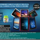 BRAND NEW 7" PC ANDROID TABLET 4.2(JELLY BEAN) OS W/ DUAL CAMERA & FREE KEYBOARD CASE+ACCESSORIES