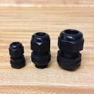 20 Strain Relief Cord Grip Gland w/nut/gasket  U PICK SIZES 1/2", 3/8", 1/4" NEW