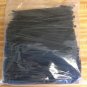 1000 NEW 8" BLACK WIRE CABLE ZIP TIES NYLON TIE WRAPS 40 Lb Strength