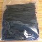 1000 NEW 8" BLACK WIRE CABLE ZIP TIES NYLON TIE WRAPS 40 Lb Strength