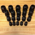 20 Piece Kit Strain Relief  Cord Grip Gland w/nut/gasket  3/4" 1/2", 3/8", 1/4"