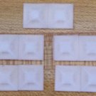 10 PC 1/2"x1/2" ADHESIVE CABLE ZIP TIE WRAP MOUNTING BASE 0.126" WIDE MAX WIDTH