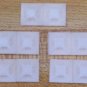 10 PC 1/2"x1/2" ADHESIVE CABLE ZIP TIE WRAP MOUNTING BASE 0.126" WIDE MAX WIDTH