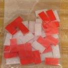 100 PC 3/4"x3/4" ADHESIVE CABLE ZIP TIE WRAP MOUNTING BASE 0.177" WIDE MAX WIDTH