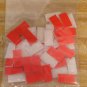 100 PC 3/4"x3/4" ADHESIVE CABLE ZIP TIE WRAP MOUNTING BASE 0.177" WIDE MAX WIDTH