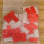 100 PC 3/4"x3/4" ADHESIVE CABLE ZIP TIE WRAP MOUNTING BASE 0.177" WIDE MAX WIDTH