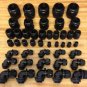 45 Piece Kit Strain Relief  Cord Grip Gland 1/4" - 1 1/4" And 3/8" - 3/4" 90 Deg