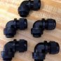 Lot of 10 1/2 inch NPT 90 Degree Strain Relief  Cable Gland with gasket/nut New