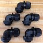 Lot of 10 3/4 inch NPT 90 Degree Strain Relief  Cable Gland with gasket/nut New