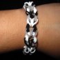 Oakland Raiders rubber band bracelet