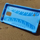 Samsung Galaxy Note 4 blue case + screen protector