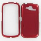 Pantech P9070 Burst Red  Hard Protective Snap on Cell Phone Case Cover