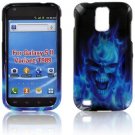 Samsung T989 Galaxy S 2 II  Herkules T-Mobile Blue Skull Protective Case Cover