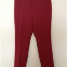 New York &Company City Stretch Pants Red Color Size 8L,,6P,4L,12L New