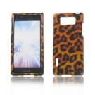 Lg Splendor Venice US730  Leopard Hard  Snap on Cell Phone Shield  Case Cover