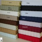 Deep Pocket Bedding Matress Sheet Set 1800 Series Damask Stripe Quenn Size
