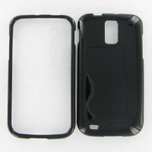 Samsung T989 Galaxy S2 Hercules T-Mobile  Black  Protective Hard  Case Cover
