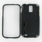Samsung T989 Galaxy S2 Hercules T-Mobile  Black  Protective Hard  Case Cover