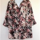Maggie Barnes Women's Button Down Shirt/Blouse/Top/Tunic Plus Size 1X 18/20W