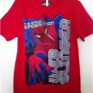 The Amazing Spider-Man ,Red Boy Shirt,Top,Blouse 6,6X 100% Cotton NWT Marvel
