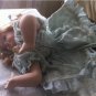 Lying Down Collection Porcelain Doll, with dress, 15" Albert F Price