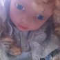Lying Down Collection Porcelain Doll, with dress, 15" Albert F Price