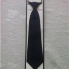 BOY'S PRE-TIED SCHOOL UNIFORM TIE - Size 14-20 Adjustable Neck Tie Navy Blue New