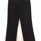 Ann Taylor Women's Black Straight Leg Flat Front Pants/Bottoms/Trousers Size 2
