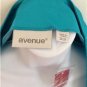 Avenue Women's Green Pretty Button Down Shirt/Blouse/Top/Tunic Plus Size 26/28