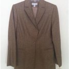 Lord and Taylor Camel/Gold Jacket,Blazer,Lined,Wool  8 New with  tag MSRP $220