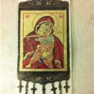 Tapestry - Mary&Jesus Wall hanging,Wall decor Great gift gold color and red