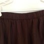 Studio Spa Women's Brown Palazzo Pants Plus Size 1X 100% Rayon Very Comfortable!