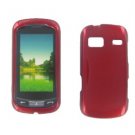 Red HARD PHONE COVER CASE LG RUMOR REFLEX LN272 / XPRESSION C395