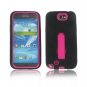 For Samsung Galaxy Note II 2 Impact Kickstand Case Cover Pink,Black,Purple,Blue